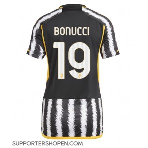 Juventus Leonardo Bonucci #19 Hemma Matchtröja Dam 2023-24 Kortärmad